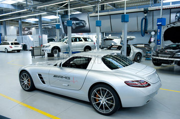 Affalterbach  Deutschland  Mercedes-AMG Werkstatt