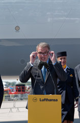 Schoenefeld  Deutschland  Carsten Spohr  Vorstandsvorsitzender der Lufthansa