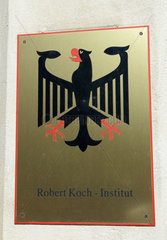 Berlin  Deutschland  Wappen Bundesinstitut Robert-Koch-Institut