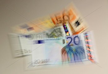 Berlin  Deutschland  Eurobanknoten