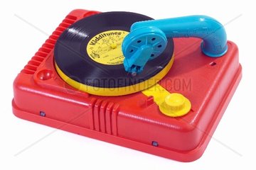 Spielzeuggrammophon  um 1963