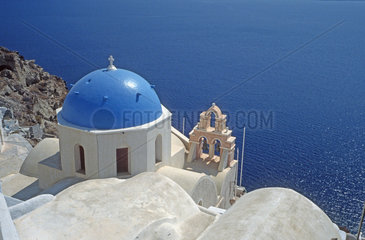Santorin  Kykladen  Griechenland