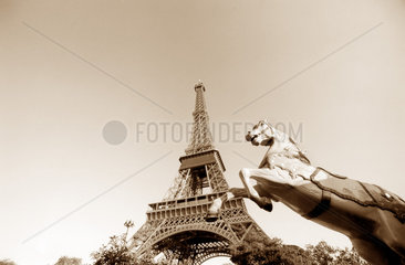 Eiffelturm  Paris  Frankreich
