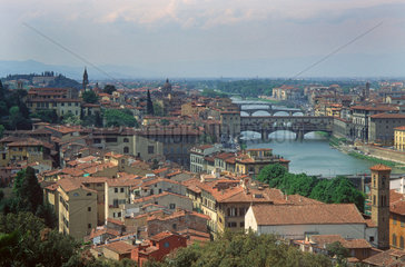 Italien  Florenz  Panorama