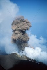 Stromboli Vulkanausbruch