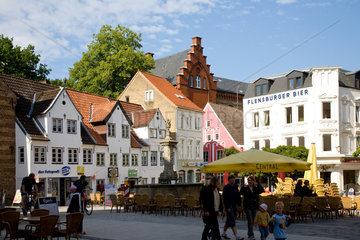 Flensburg  Deutschland  Stadtansicht