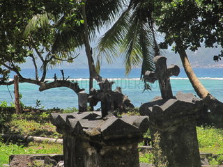 Seychellen  historischer Friedhof