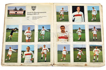 VFB Stuttgart  Bundesligamannschaft  Sammelalbum 1965