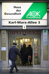 Berlin  Deutschand  AOK-Filiale