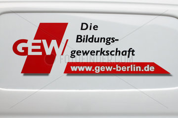 Berlin  Deutschland  Logo und Schriftzug der GEW