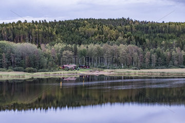 Traumhaft gelegen  ein Haus am See im schwedischen Vaermland