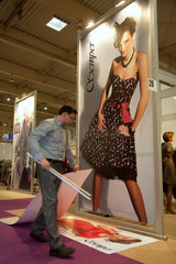 Posen  Polen  Feierabend bei der Modemesse Targi Mody Poznan Fashion Fair