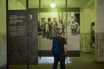 Dachau  Deutschland  Museum in der KZ-Gedenkstaette Dachau