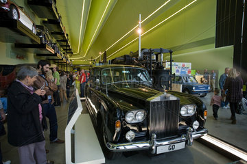 Glasgow  Grossbritannien  das Museum of Transport im heutigen Riverside Museum