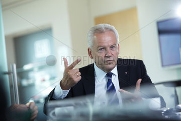 Berlin  Deutschland  Ruediger Grube  Vorstandsvorsitzender der Deutschen Bahn AG