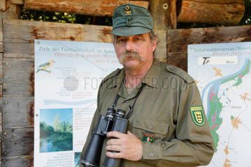 Kappel-Grafenhausen  Deutschland  Michael Georgi  Ranger im Naturschutzgebiet Taubergiessen