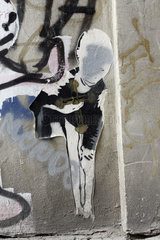Albino street art