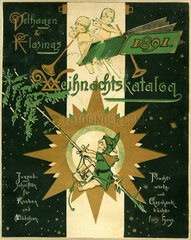 Weihnachtskatalog 1891 Buecher von Velhagen & Klasing
