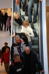 Posen  Polen  Rolltreppe im Einkaufszentrum GALERIA MALTA