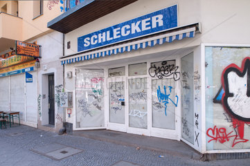 Berlin  Deutschland  geschlossene Schlecker-Filiale am Nettelbeckplatz