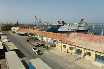 Famagusta  Tuerkische Republik Nordzypern  das Hafenareal