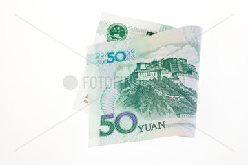 Berlin  Deutschland  50 Chinesische Yuan