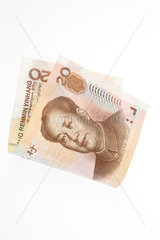 Berlin  Deutschland  20 Chinesische Yuan