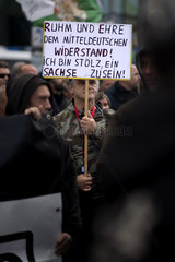 Wir fuer Deutschland - Rechte Demo