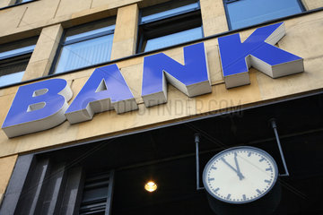 Posen  Polen  Bankenlogo