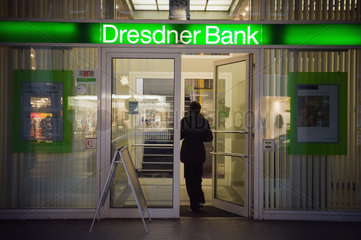 Berlin  Deutschland  eine Filiale der Dresdner Bank