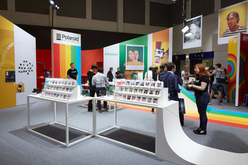 Berlin  Deutschland - Das Unternehmen Polaroid praesentiert sich auf der IFA 2018.