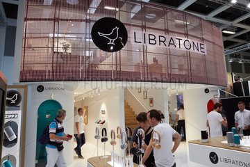 Berlin  Deutschland - Das daenische Unternehmen Libratone praesentiert seine Neuheiten auf der IFA 2018.