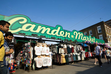 London  Grossbritannien  Camden Market in Camden Town