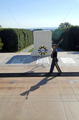 Arlington  USA  Grabmal des unbekannten Soldaten