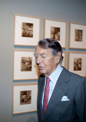 Essen  Deutschland  Berthold Beitz besucht die Krupp Fotoausstellung