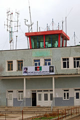 Mazar-e Sharif  Afghanistan  Flughafentower des Flughafens Mazar-e Sharif