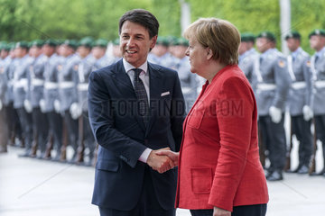 Conte + Merkel