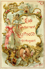 Cafe Restaurant Luitpold  Muenchen  1899