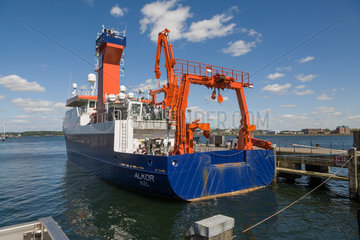 Kiel  Deutschland  das Forschungsschiff Alkor