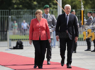 Bundeskanzleramt Treffen Merkel Markovic