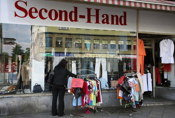 Berlin  Deutschland  Second-Hand Laden