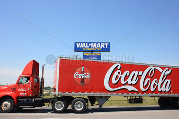Kendallville  USA  Coca-Cola Truck