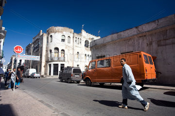 Tetouan  Marokko  Strassenszene im Spanischen Viertel