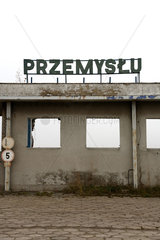 Posen  Polen  geschlossenes Industriegebiet