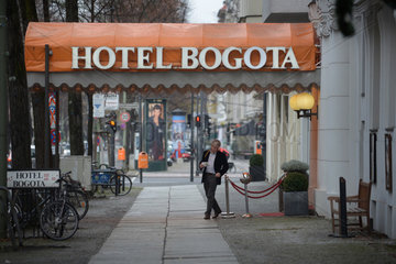 Berlin  Deutschland  letzter Tag im Hotel Bogota