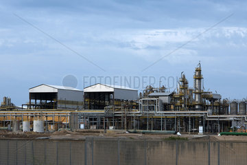 Porto Torres  Italien  Petrochemischer Industriestandort