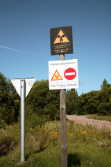 Bartolomejewska  Weissrussland  gesperrte radioaktiv Zone (Tschernobyl-GAU)