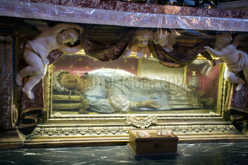 Rom  Italien  die roemische Jungfrau und Maertyrerin Santa Vittoria