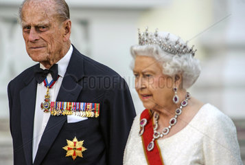 Prinz Philip + Queen Elizabeth II