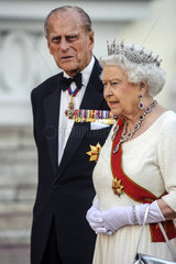 Prinz Philip + Queen Elizabeth II